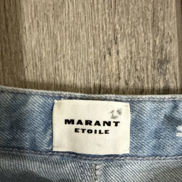 ISABEL MARANT ETOILE  Vandy skirt Front Button Denim 40 - Picture 8 of 16